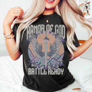 Armor of God Christian Bible Verse Faith Graphic